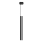 Candelabro suspenso MONZA 1xG9/8W/230V preto
