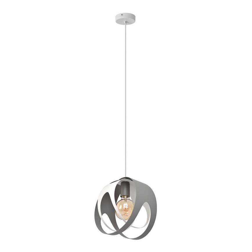 Candelabro suspenso MOONLIGHT 1xE27/15W/230V cinzento