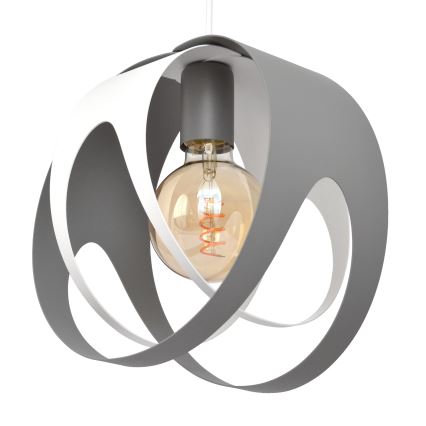 Candelabro suspenso MOONLIGHT 1xE27/15W/230V cinzento