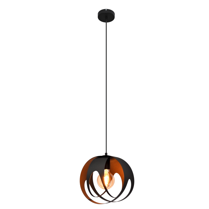 Candelabro suspenso MOONLIGHT 1xE27/15W/230V preto