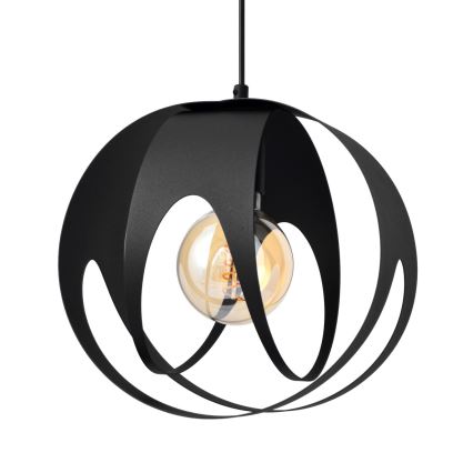 Candelabro suspenso MOONLIGHT 1xE27/15W/230V preto