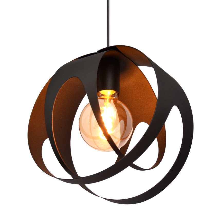 Candelabro suspenso MOONLIGHT 1xE27/15W/230V preto