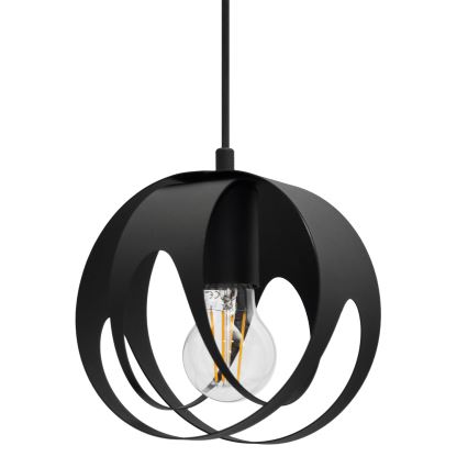 Candelabro suspenso MOONLIGHT 3xE27/15W/230V preto