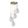 Candelabro suspenso MORINO 4xE27/60W/230V