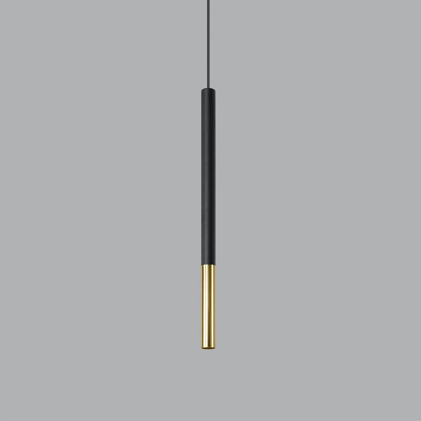Candelabro suspenso MOSAIC 1xG9/12W/230V preto/dourado