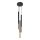 Candelabro suspenso MOSAIC 3xG9/12W/230V preto/cobre