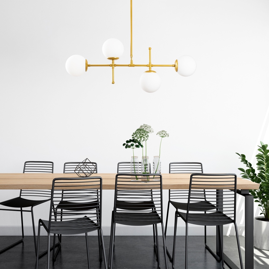 Candelabro suspenso MUDONI 4xE27/40W/230V