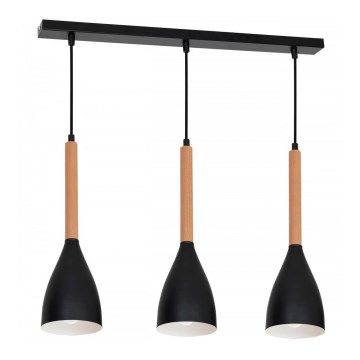 Candelabro suspenso MUZA 3xE27/60W/230V
