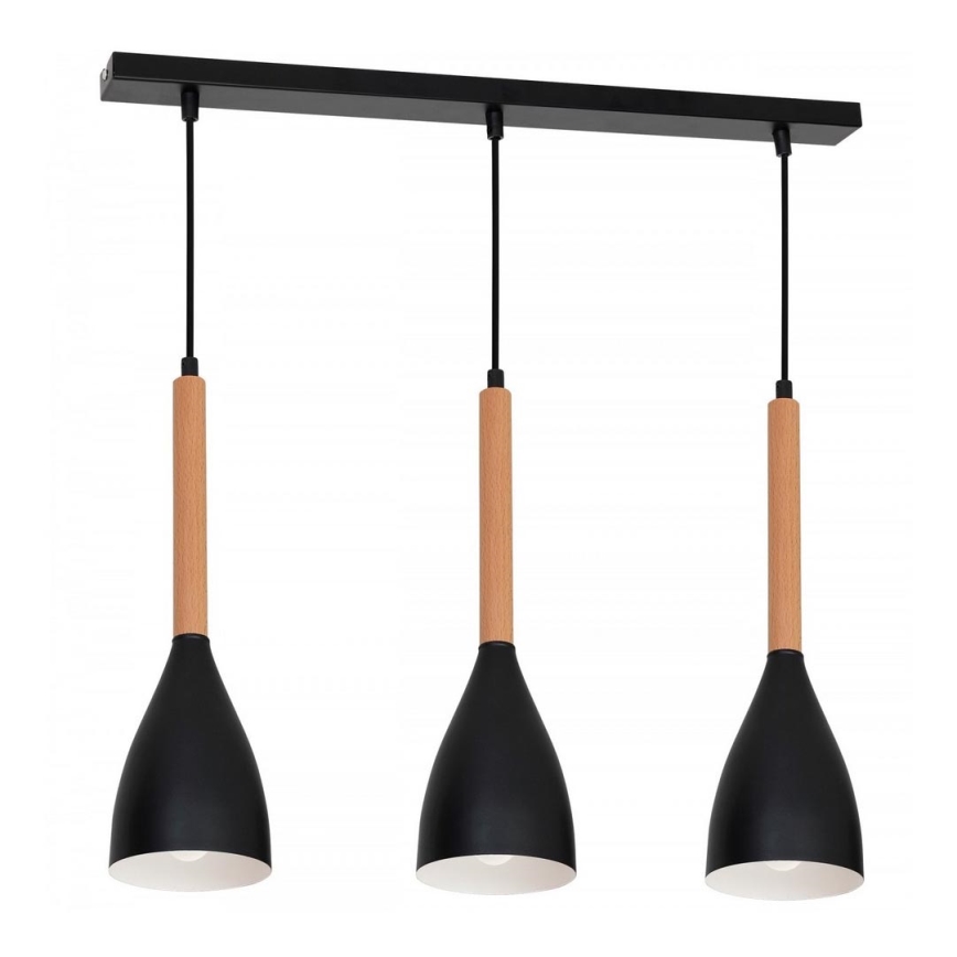 Candelabro suspenso MUZA 3xE27/60W/230V