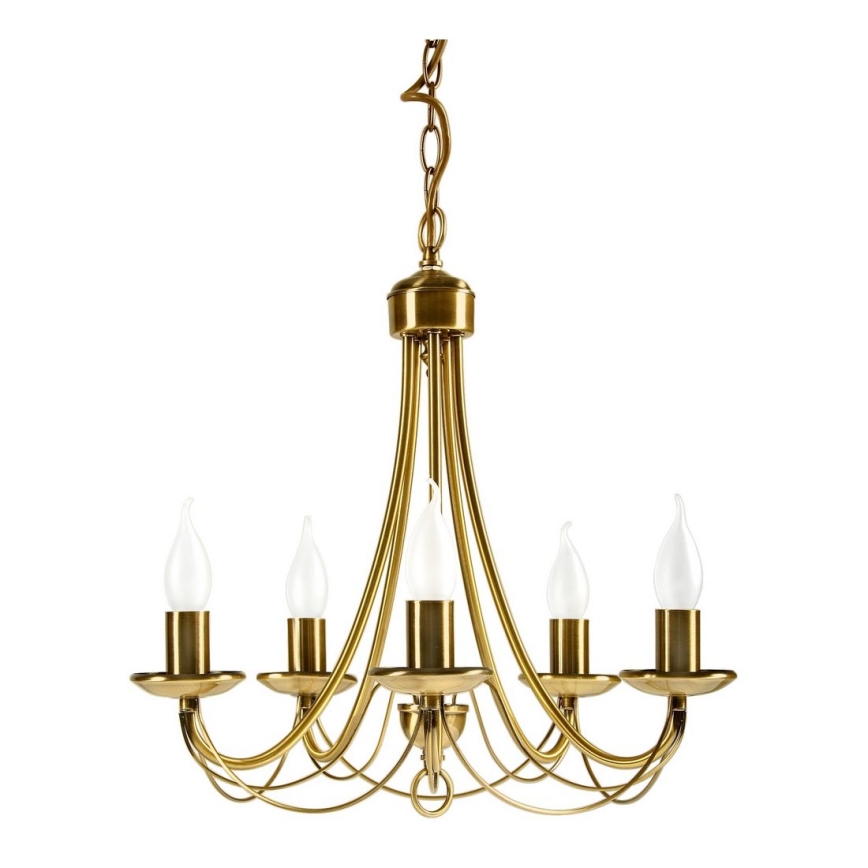 Candelabro suspenso MUZA 5xE14/40W/230V