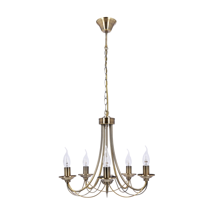 Candelabro suspenso MUZA 5xE14/40W/230V