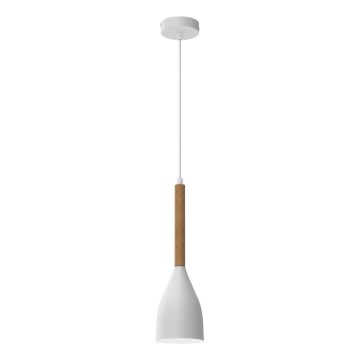 Candelabro suspenso MUZA NEW 1xE27/60W/230V branco