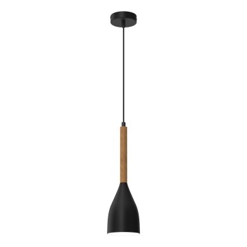 Candelabro suspenso MUZA NEW 1xE27/60W/230V preto