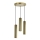 Candelabro suspenso NAPOLI 3xGU10/8W/230V