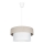 Candelabro suspenso NATA 1xE27/60W/230V bege