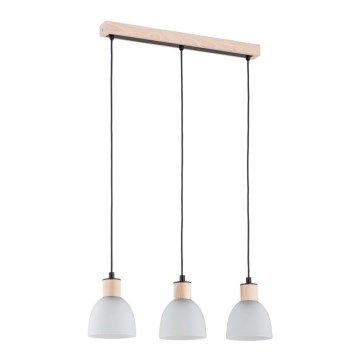 Candelabro suspenso NATUR 3xE27/60W/230V