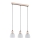Candelabro suspenso NATUR 3xE27/60W/230V