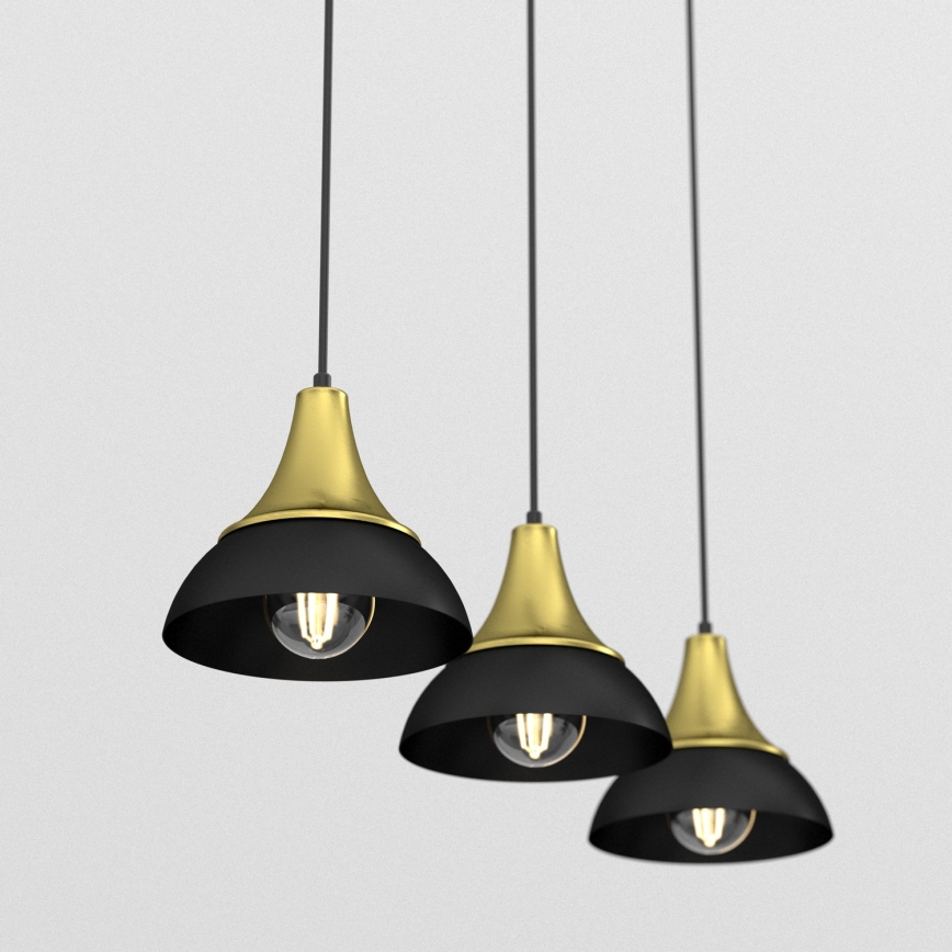 Candelabro suspenso NERGIS 3xE27/60W/230V