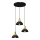 Candelabro suspenso NERGIS 3xE27/60W/230V