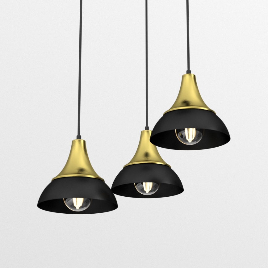 Candelabro suspenso NERGIS 3xE27/60W/230V