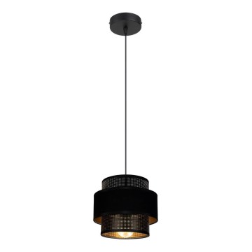 Candelabro suspenso NESS 1xE27/60W/230V preto