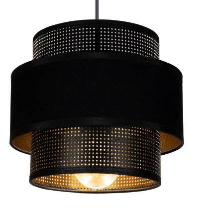 Candelabro suspenso NESS 1xE27/60W/230V preto