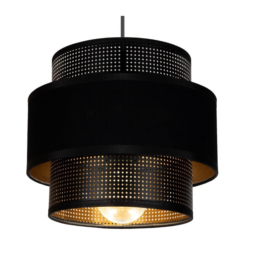 Candelabro suspenso NESS 1xE27/60W/230V preto