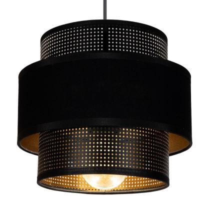Candelabro suspenso NESS 2xE27/60W/230V preto