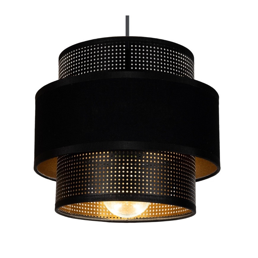 Candelabro suspenso NESS 2xE27/60W/230V preto