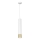 Candelabro suspenso NEST 1xGU10/8W/230V branco/dourado