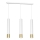 Candelabro suspenso NEST 3xGU10/8W/230V branco/dourado
