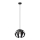 Candelabro suspenso NEWTON 1xE27/15W/230V preto