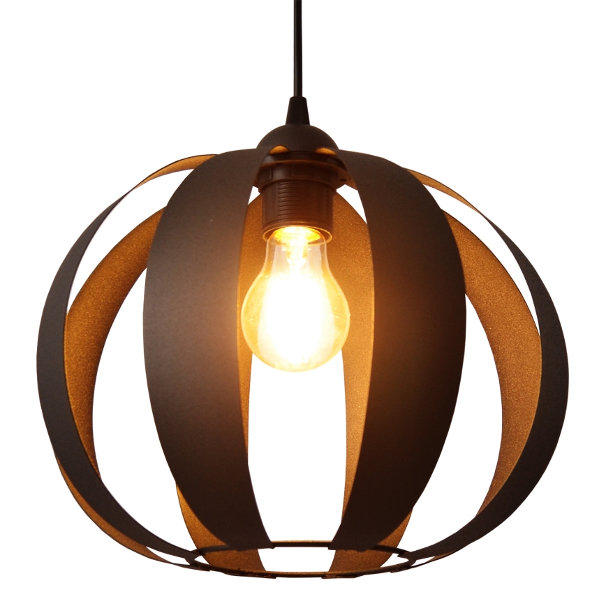 Candelabro suspenso NEWTON 1xE27/15W/230V preto