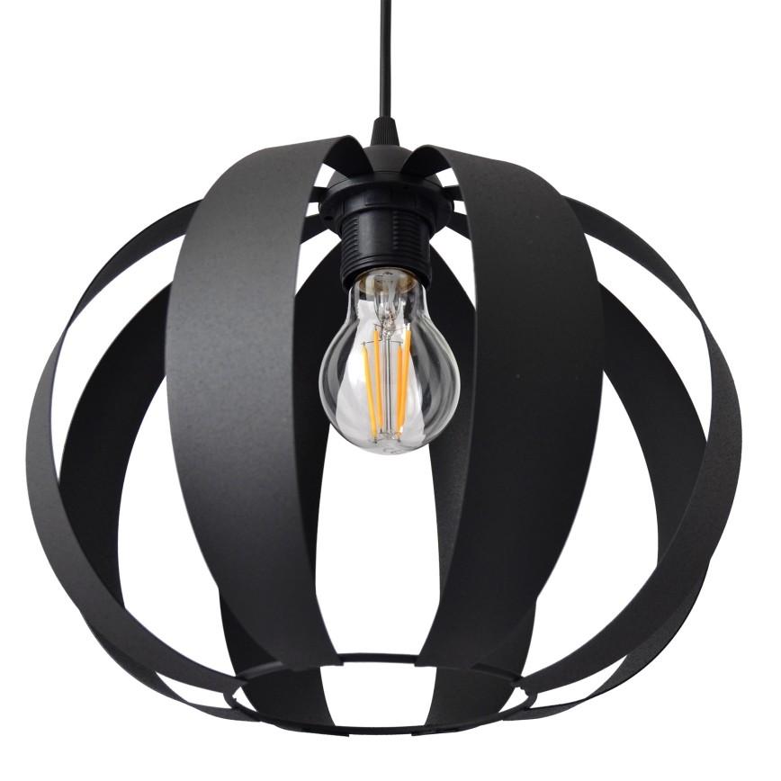 Candelabro suspenso NEWTON 1xE27/15W/230V preto