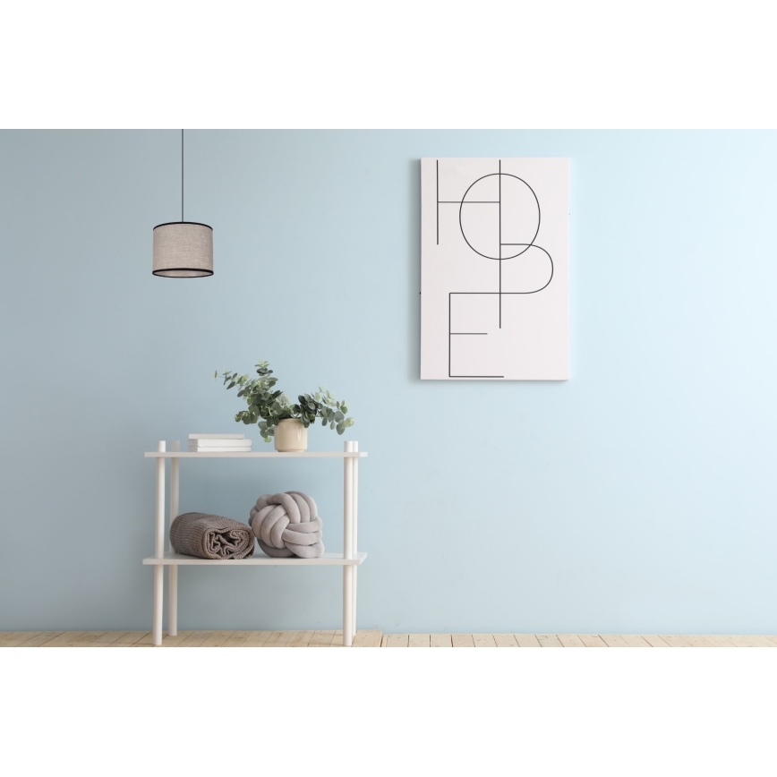 Candelabro suspenso NEXO 1xE27/60W/230V diâmetro 20 cm