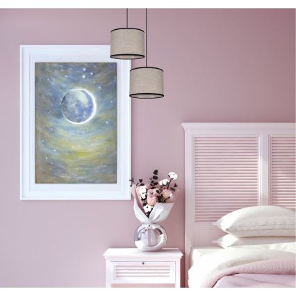 Candelabro suspenso NEXO 2xE27/60W/230V diâmetro 22 cm
