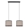 Candelabro suspenso NEXO 2xE27/60W/230V