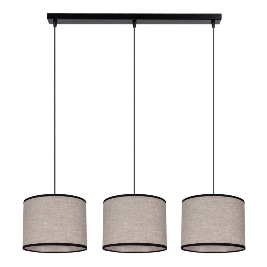 Candelabro suspenso NEXO 3xE27/60W/230V