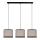 Candelabro suspenso NEXO 3xE27/60W/230V