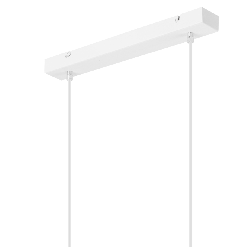 Candelabro suspenso NICO 2xE27/60W/230V branco/faia
