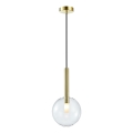 Candelabro suspenso NIKO 1xG9/9W/230V diâmetro 20 cm dourada