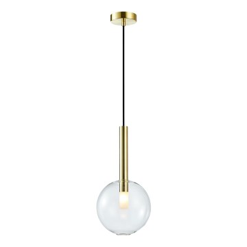 Candelabro suspenso NIKO 1xG9/9W/230V diâmetro 20 cm dourada