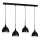 Candelabro suspenso NOAK WOOD 4xE27/60W/230V