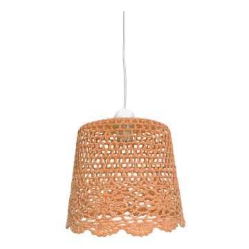 Candelabro suspenso NONNA 1xE27/60W/230V laranja