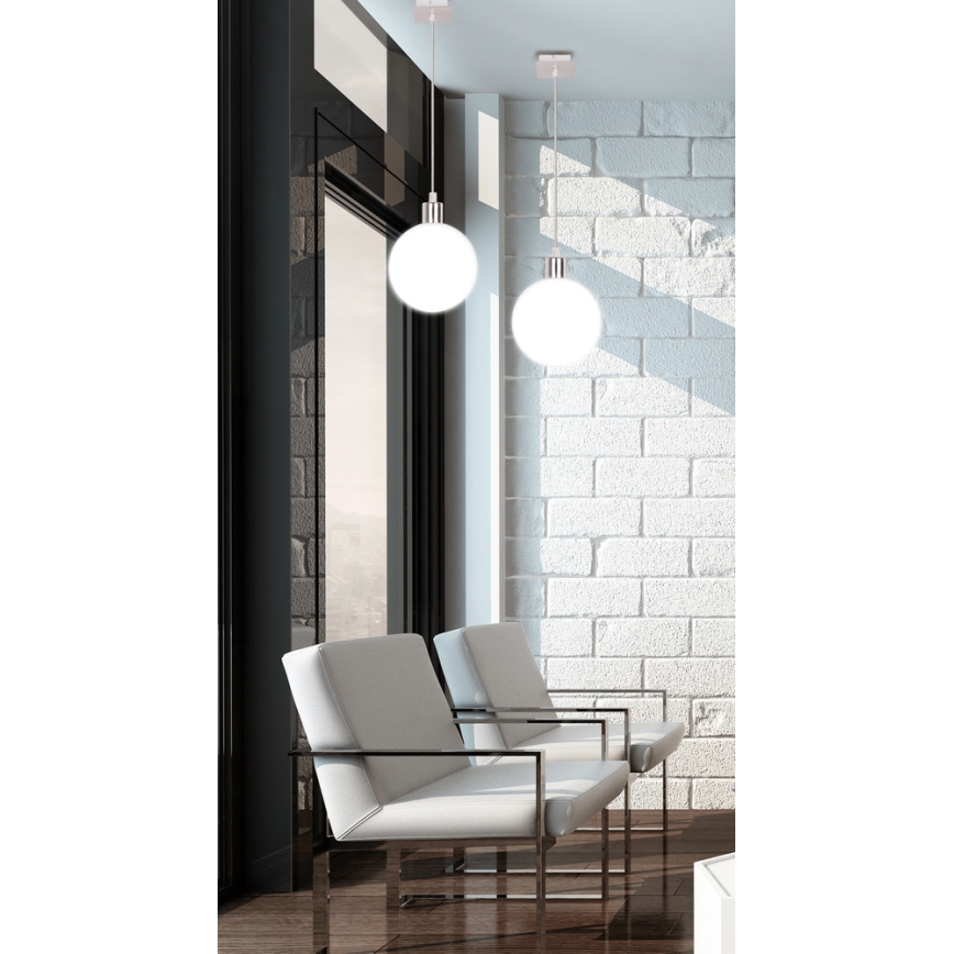Candelabro suspenso ODEN 1xG9/40W/230V d. 15 cm
