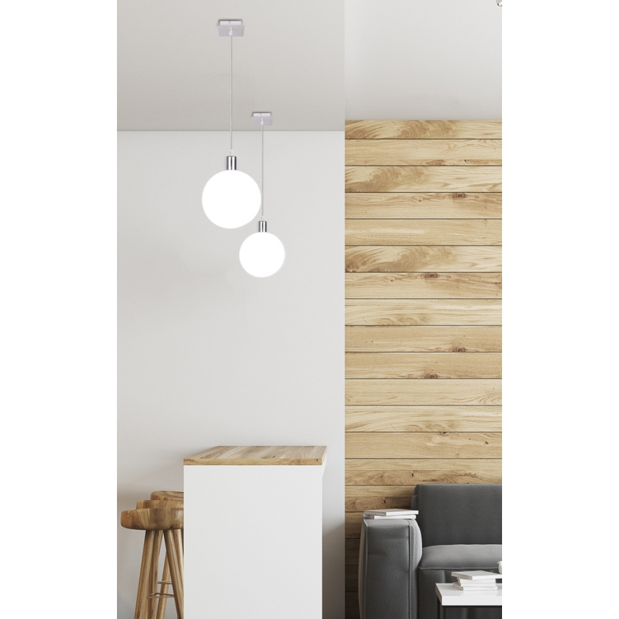Candelabro suspenso ODEN 1xG9/40W/230V d. 15 cm