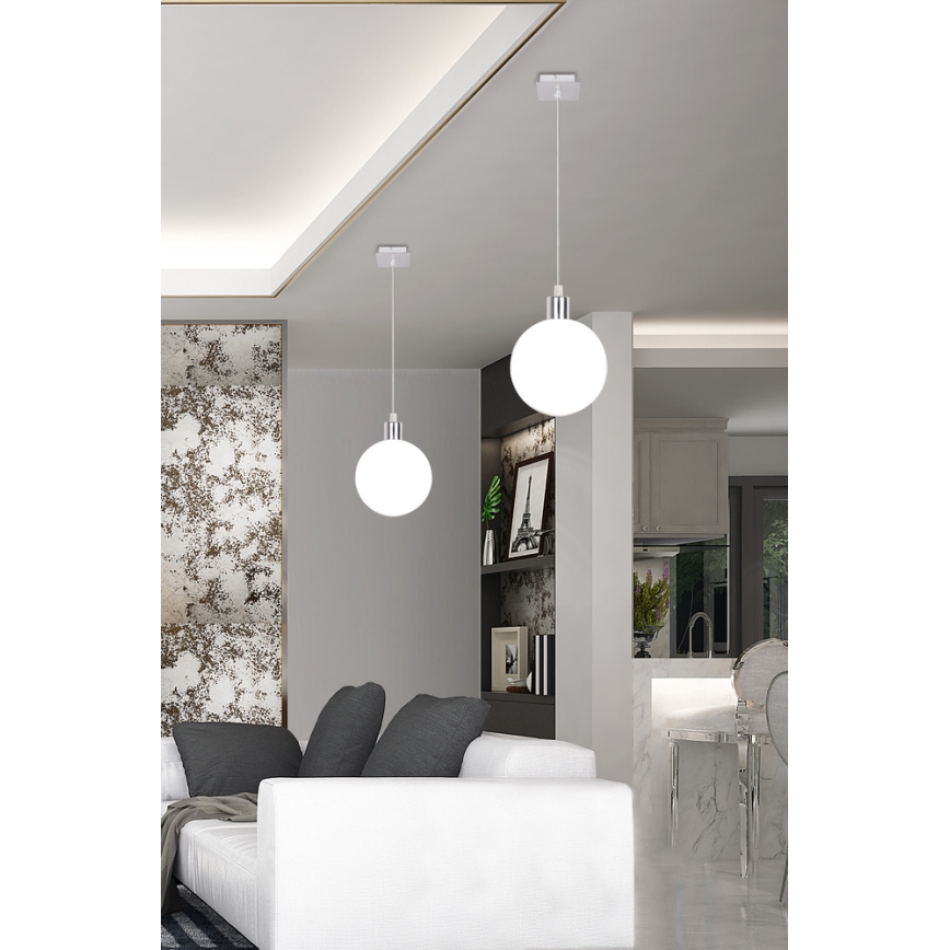 Candelabro suspenso ODEN 1xG9/40W/230V d. 15 cm
