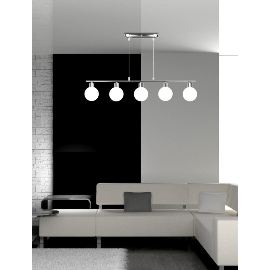 Candelabro suspenso ODEN 5xG9/40W/230V