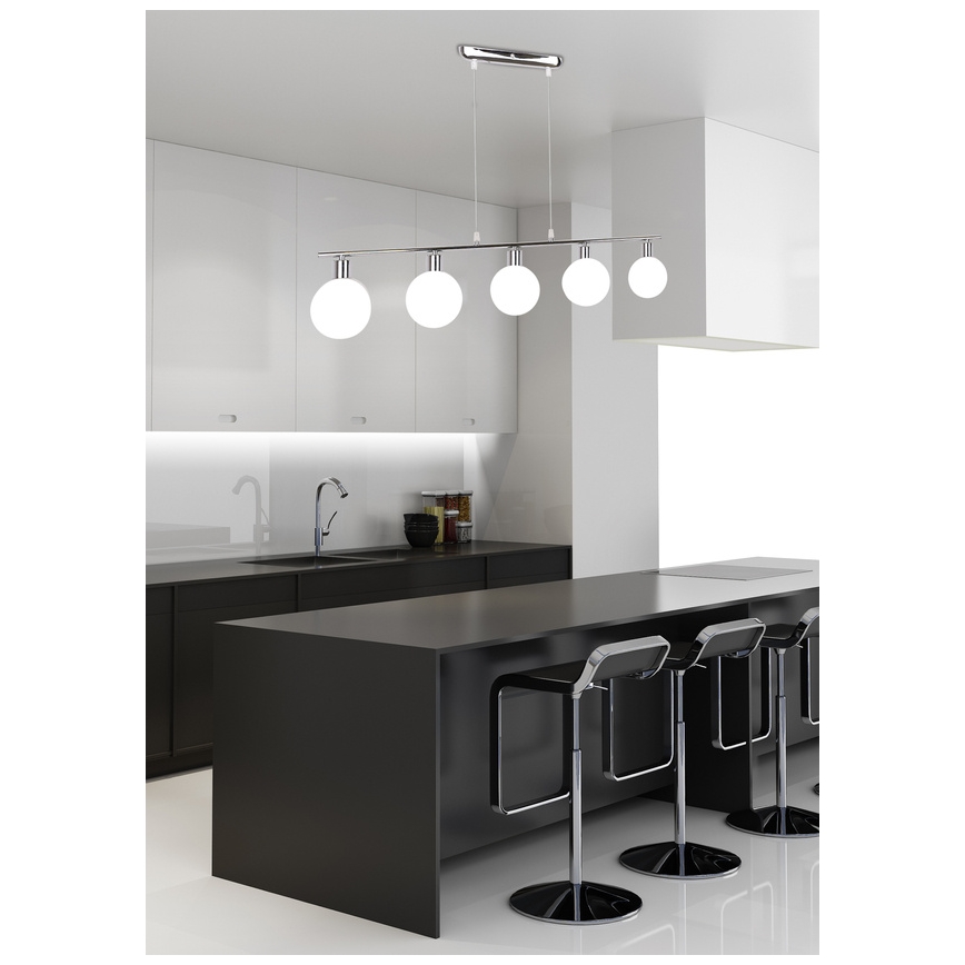 Candelabro suspenso ODEN 5xG9/40W/230V