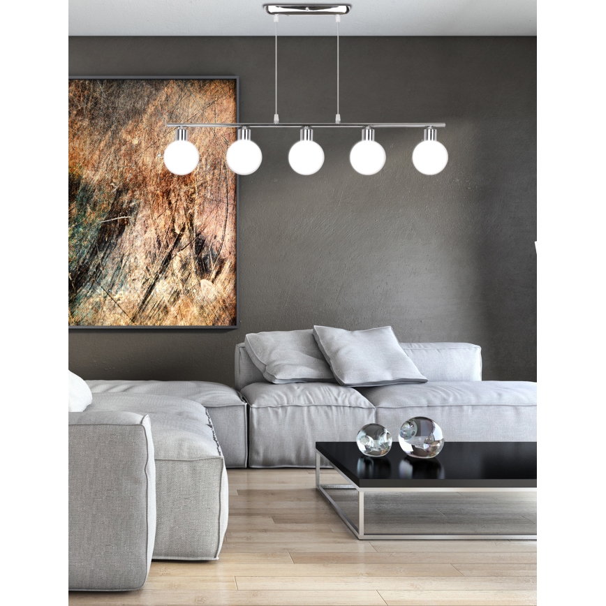 Candelabro suspenso ODEN 5xG9/40W/230V